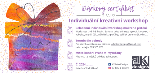 Dárkový certifikát individuální
